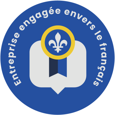Entreprise engagnée envers le français